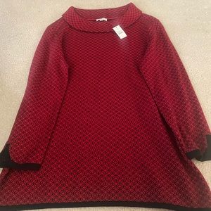 cute long sweater size small with tags
